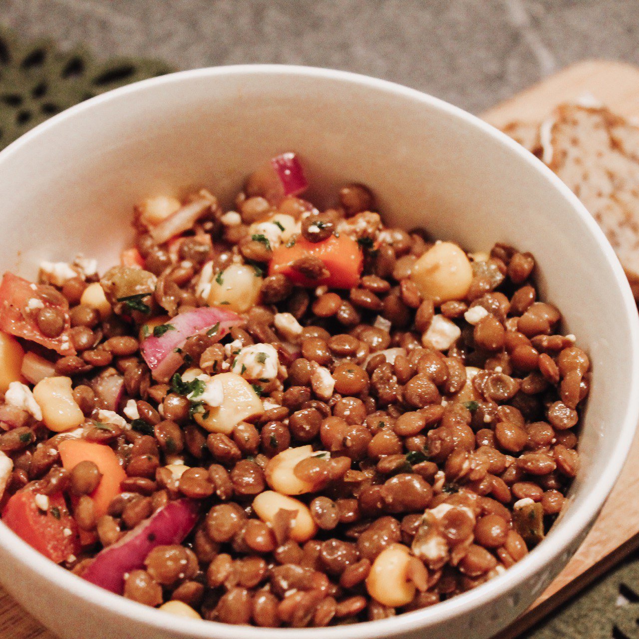 Read more about the article Erfrischender Linsensalat